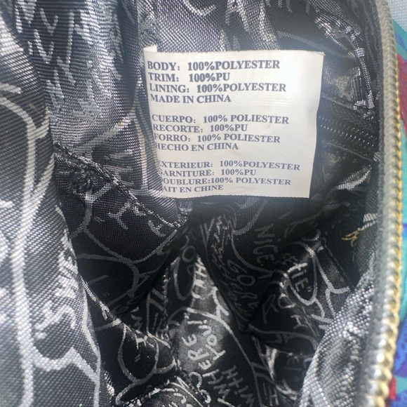 Betsey Johnson Pink and Blue Crossbody Bag with Playful Design Adjustable strap - Picture 6 of 6